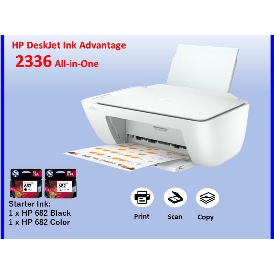 HP DeskJet Ink Advantage 2336 AllinOne Printer Shopee Malaysia