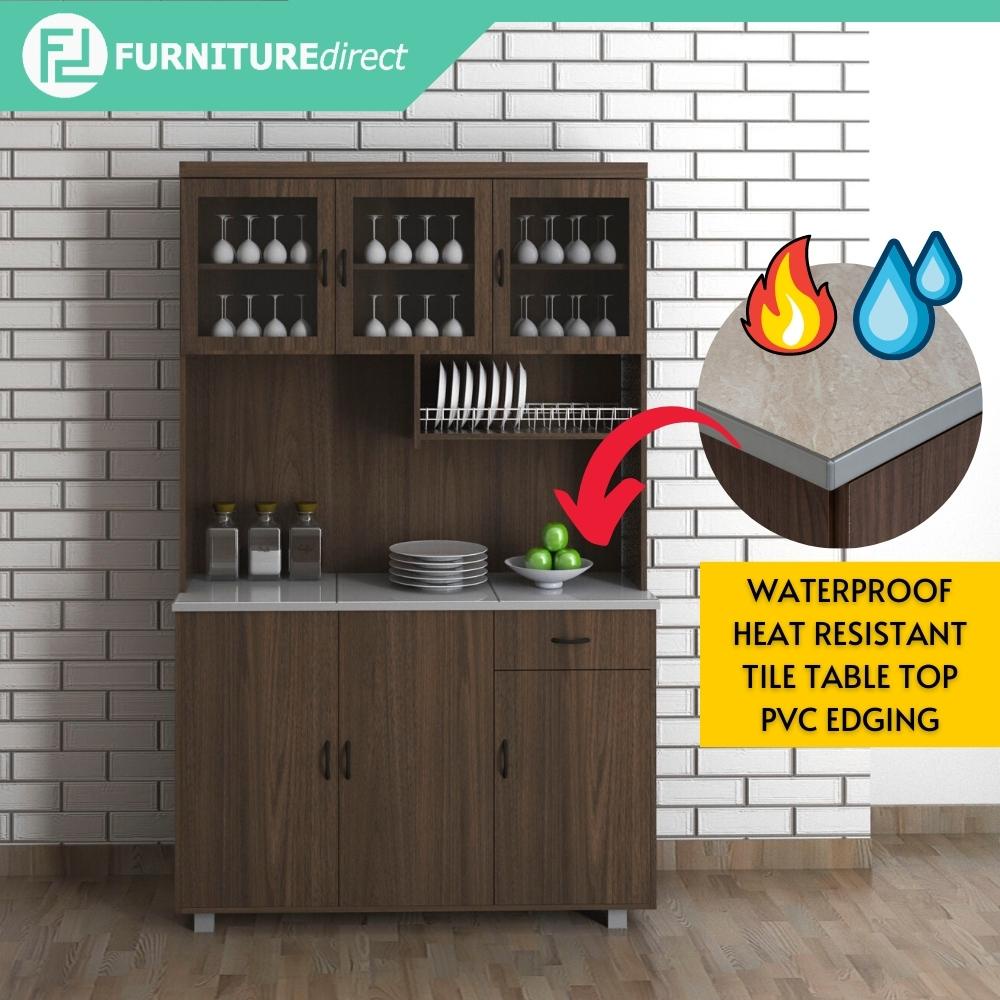 Furniture Direct FREY 120CM Tile Mosaic Top Kitchen