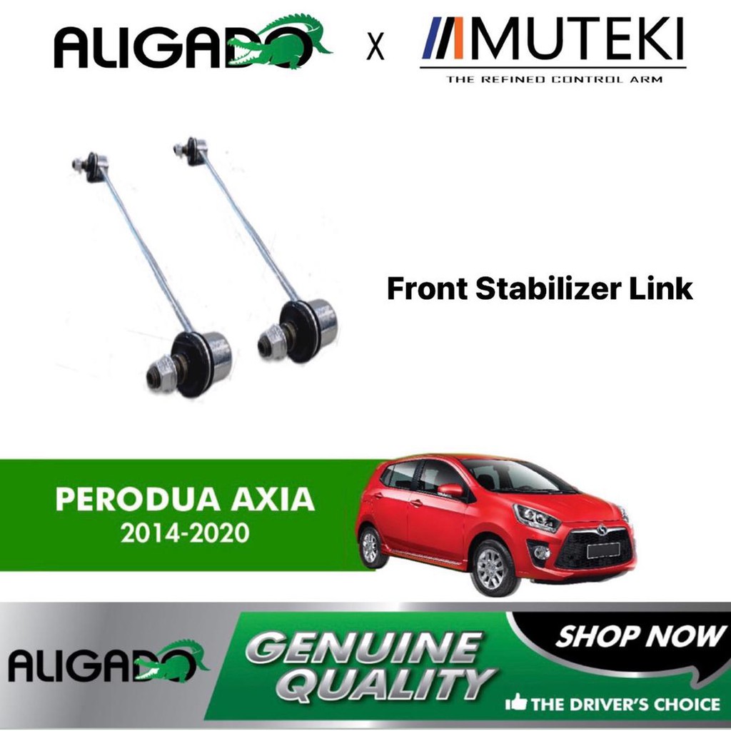 MUTEKI FRONT STABILIZER LINK FOR PERODUA AXIA (20142021) Shopee Malaysia