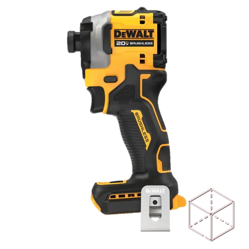 DEWALT ATOMIC DCF850 20V MAX Cordless Brushless Compact 3Speed 1/4 in