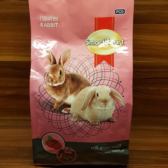 Smartheart Rabbit Food Smart Heart Rabbit Food Raspberry 1kg Shopee