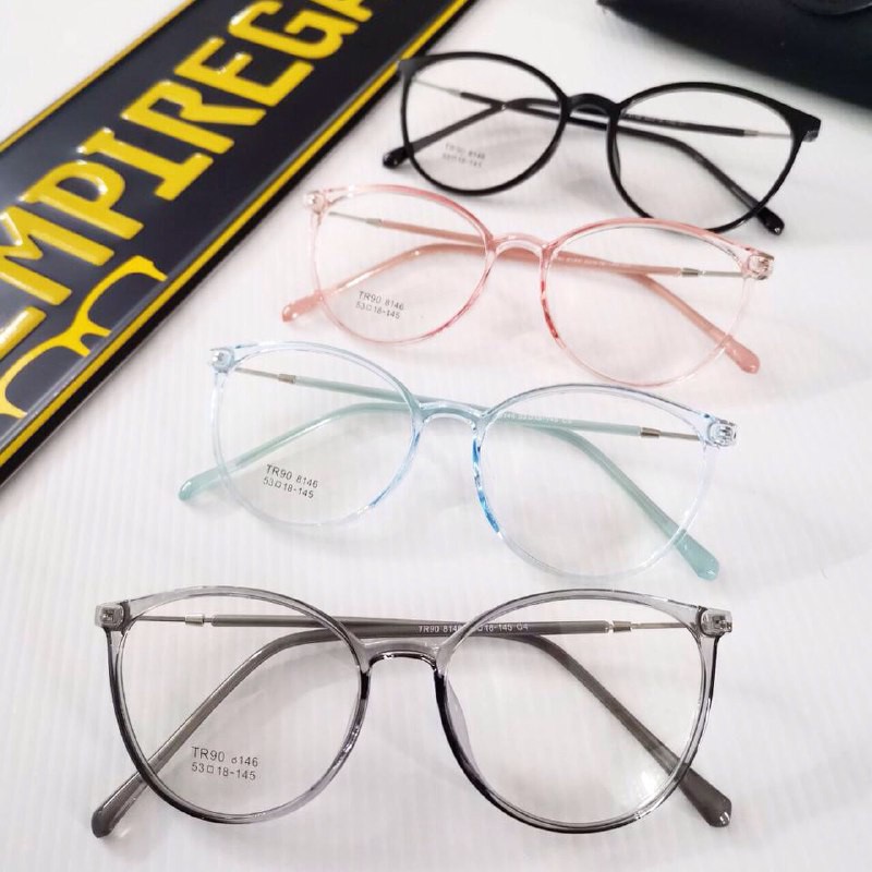 Malaysia ready stock clear lens eyeglasses frame Shopee Malaysia