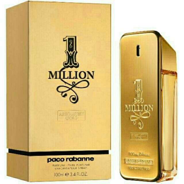 PERFUME ONE MILLION ABSOLUTELY GOLD EAU DE PARFUM 100ML 3.4 FL