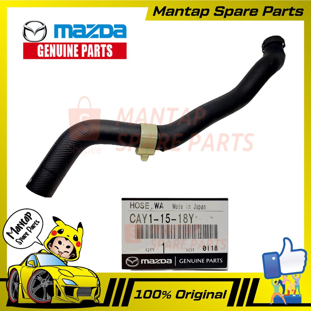 MAZDA GENUINE PARTS RADIATOR COOLANT HOSE TOP BOTTOM MAZDA CX9 2007