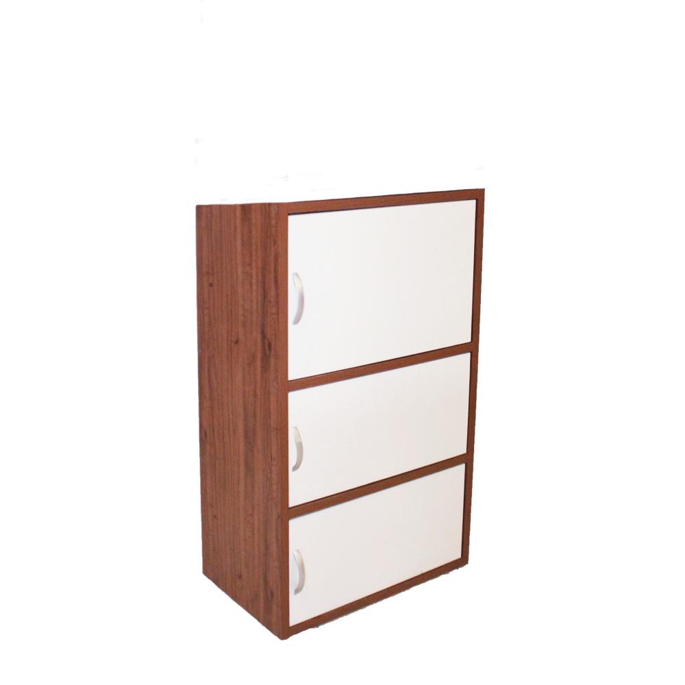 CONTA 3 Door Office Storage File Cupboard Book Rack