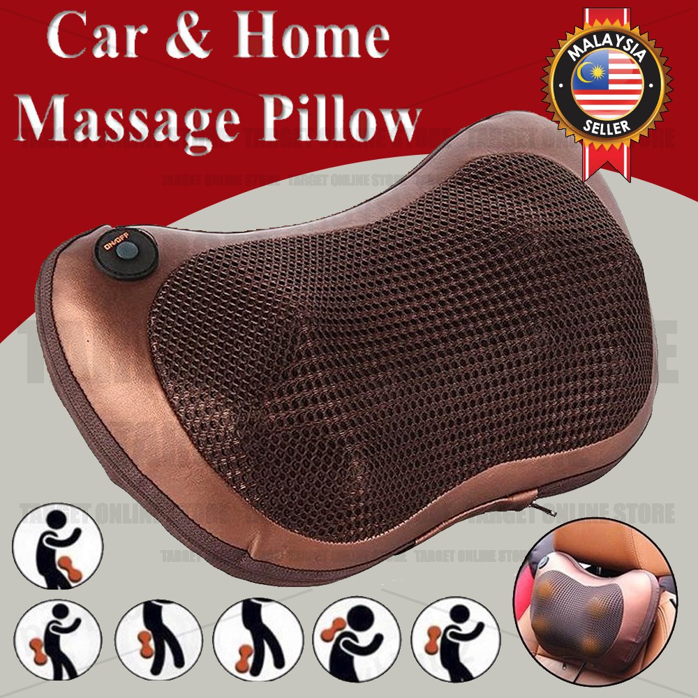 Car & Home Massage Pillow Massage Thermotherapy Therapy/Bantal