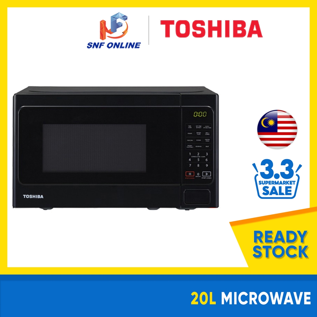 Toshiba Digital Touch Microwave Oven With Grill (20 L) ERSGS20(K)MY