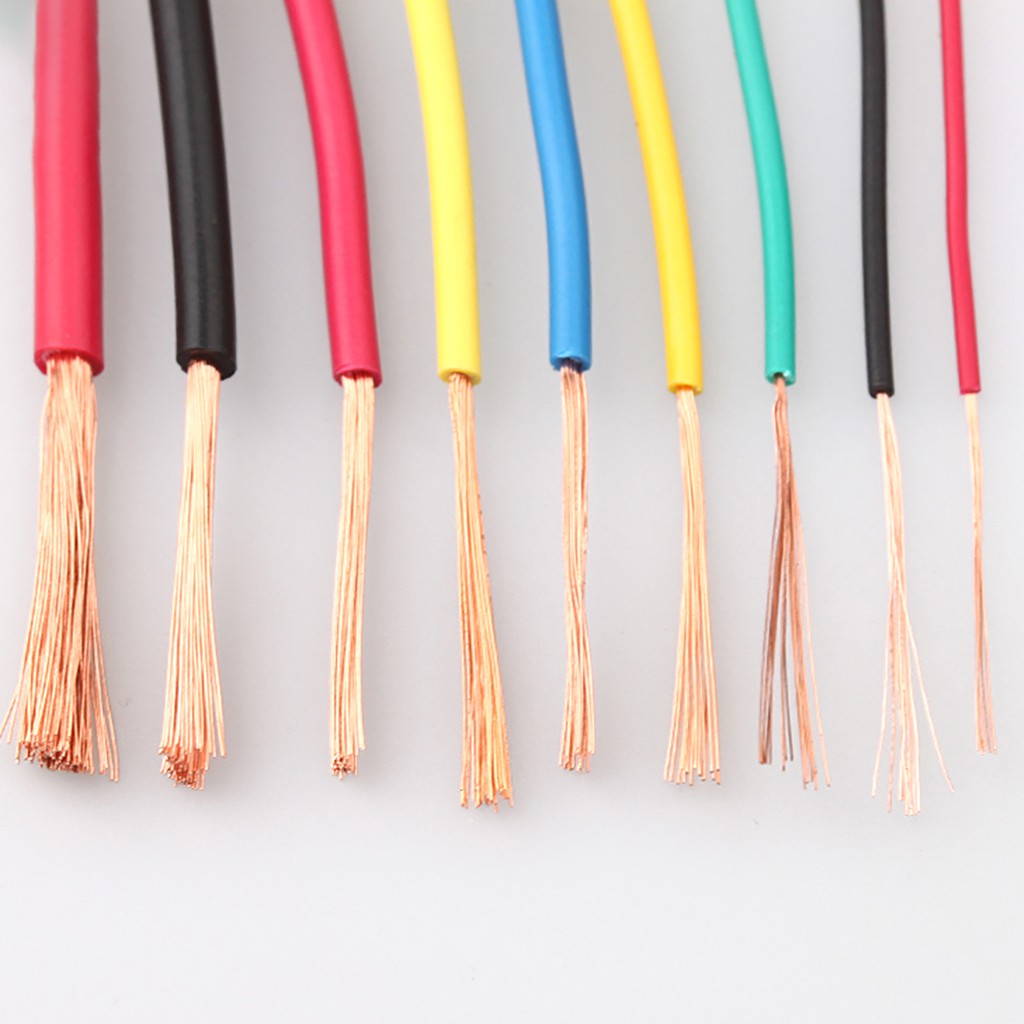 RETAIL 1M 0.12mm²0.75mm² RV Flaxible Stranded Electrical Wire Cable