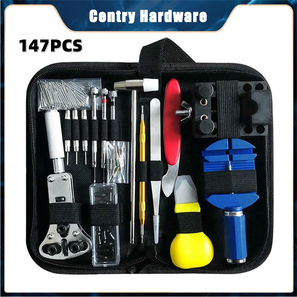 【In Stock】147 PCS/Set Professional Watch Repair Tools Kit watch Opener
