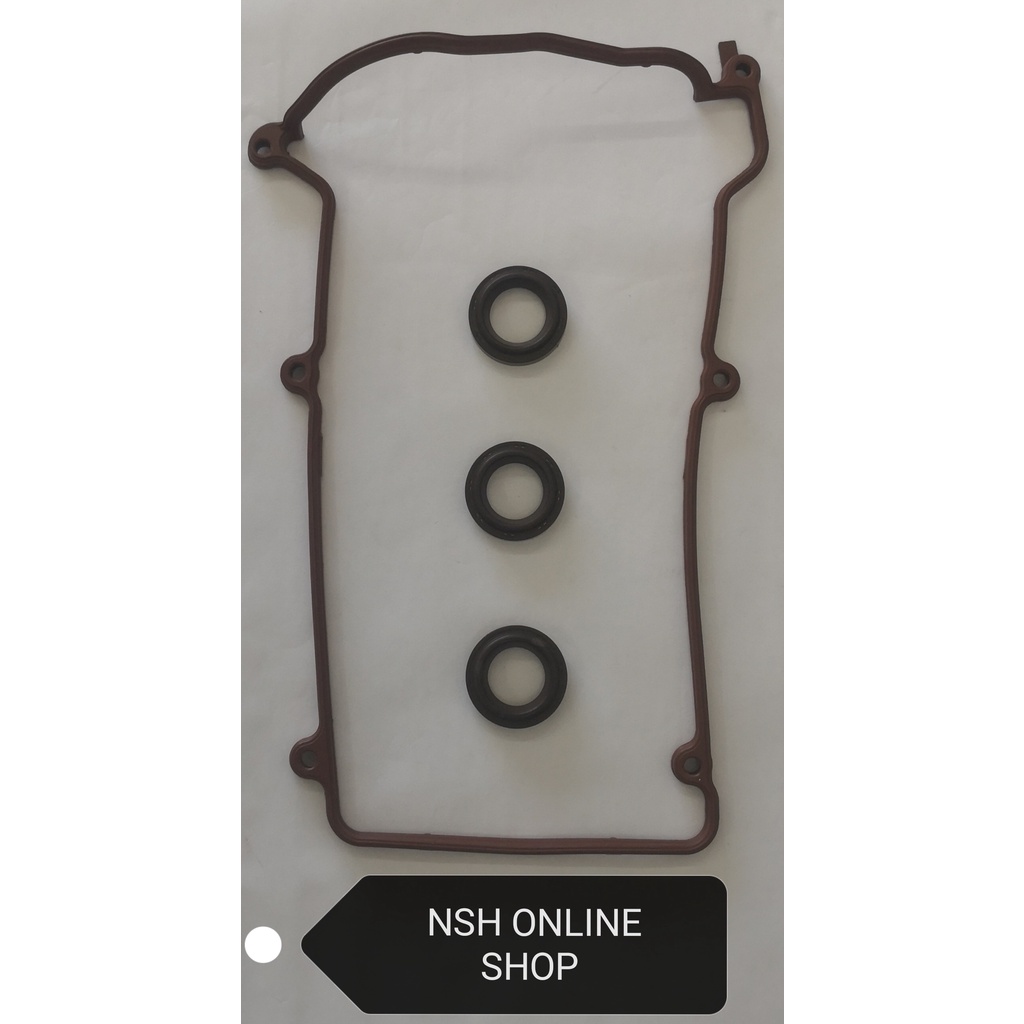 Valve Cover Gasket (Silicone) with Plug Seal for Perodua Kelisa Kenari