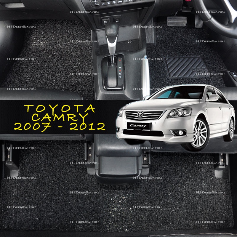 Carpet Toyota Camry 20072012 (18mm) Shopee Malaysia