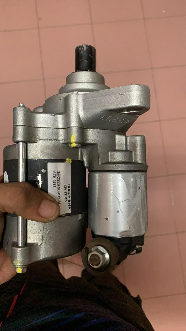 How To Replace A Starter In A Honda Accord V6 By Joel