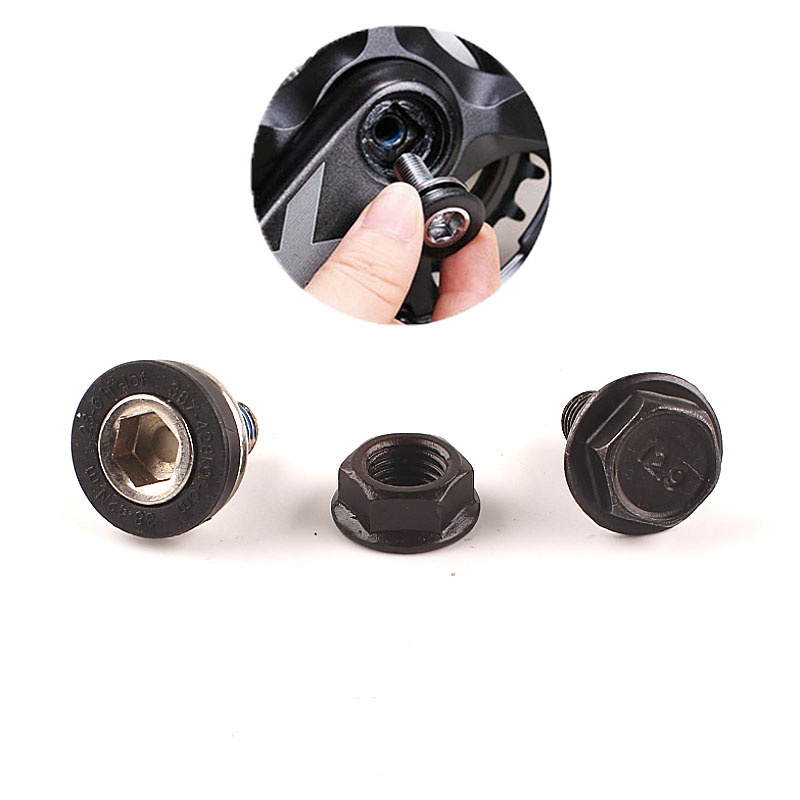Bicycle Crank Bolt Nut Bearing for Basikal MTB Fixie Crank mounting