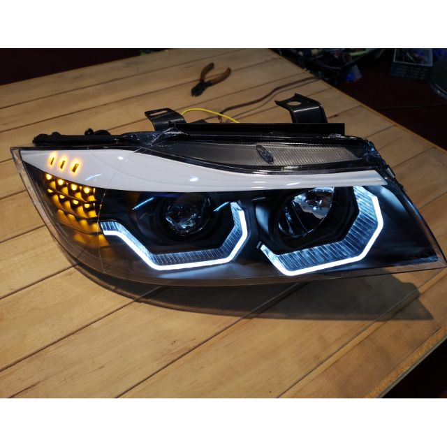 BMW E90 headlamp 1set R/L plag and play car lamp car accessories