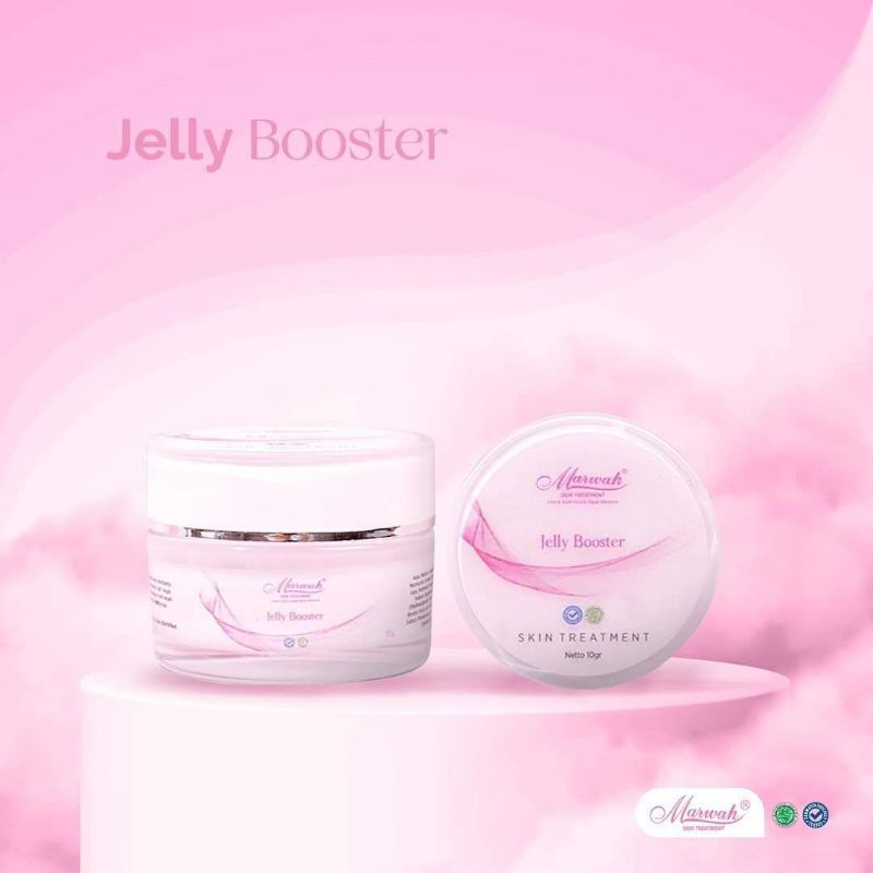 Jelly Booster Marwah Skincare To Reduce Fine Wrinkles Disguise Pores