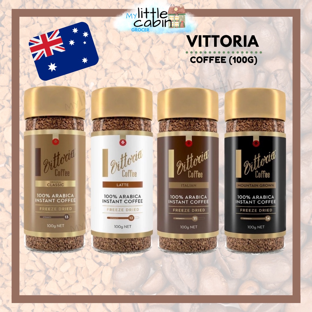 VITTORIA Instant Latte / Italian /Mountain Grown / Classic Coffee (100G) Shopee Malaysia