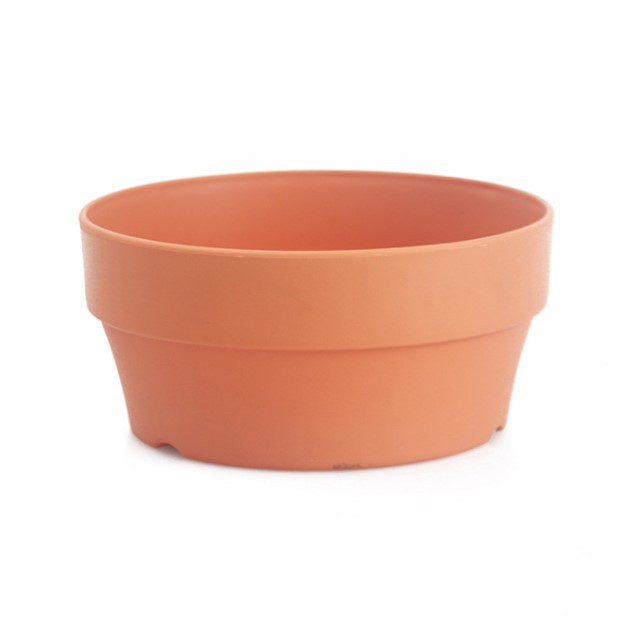 Faux Clay Pot Imitation Terracotta Planter Plastic Pot Brown Colour