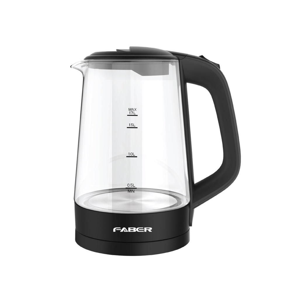 Faber 1.7L Electric Glass Jug Kettle FCK OCEANO 170BK Shopee Malaysia