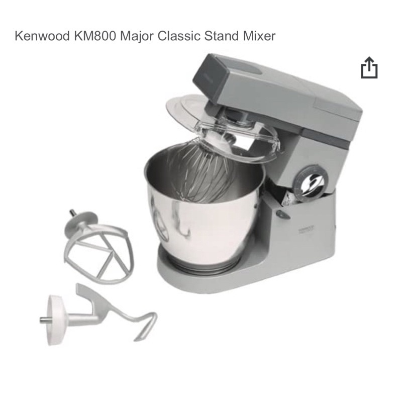 Kenwood KM800 Major Classic Stand Mixer accessories used item Shopee