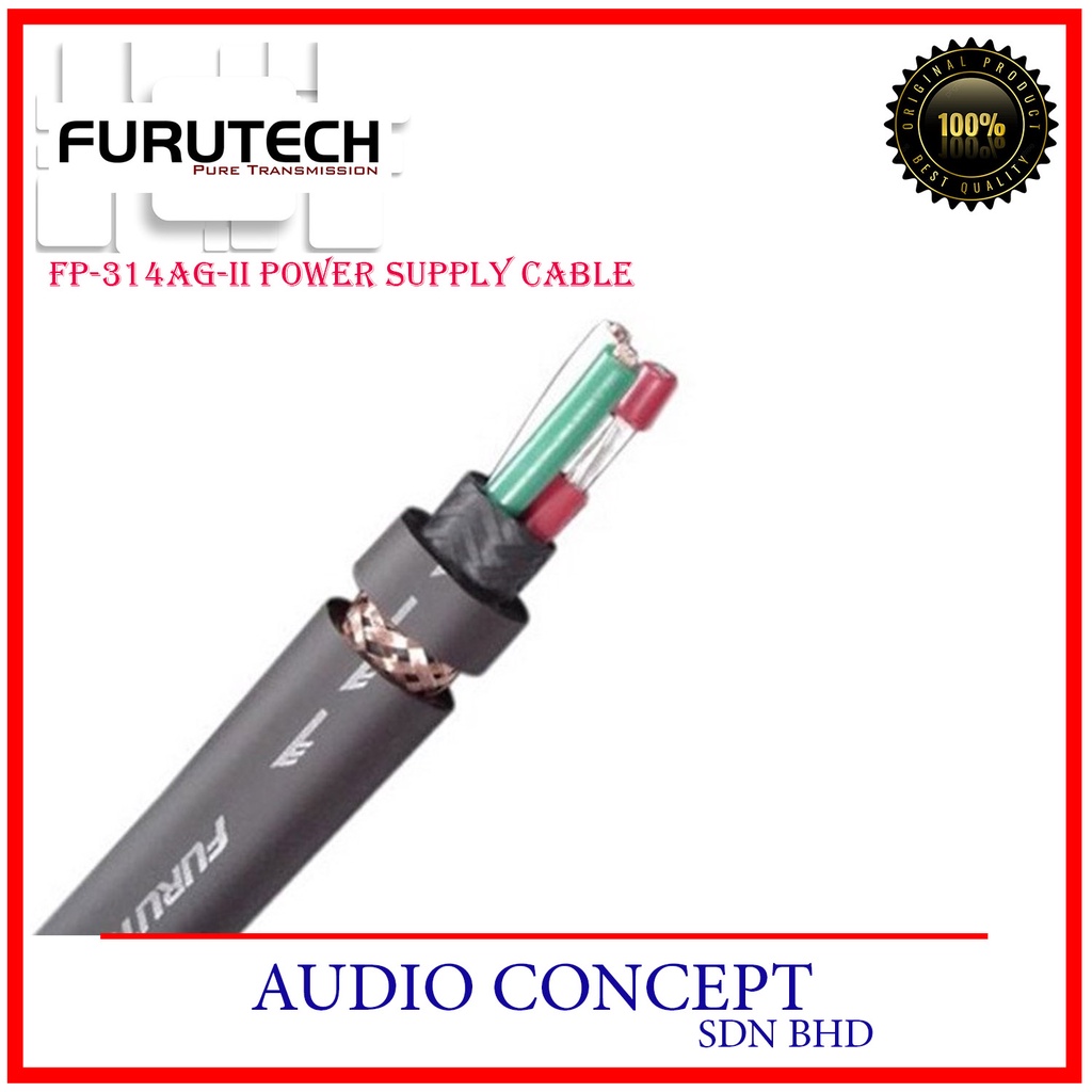 Furutech FP314AGII Power Cable (GENUINE) Shopee Malaysia