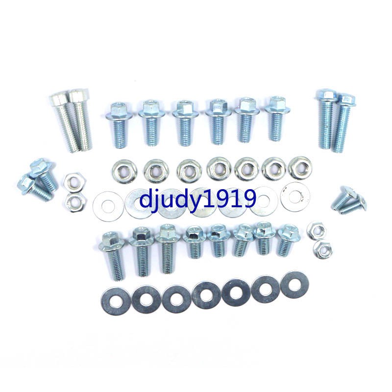 Install Screw Bolt Kits For KLX110 DRZ Dirt Pit Bike Front Fender Tank