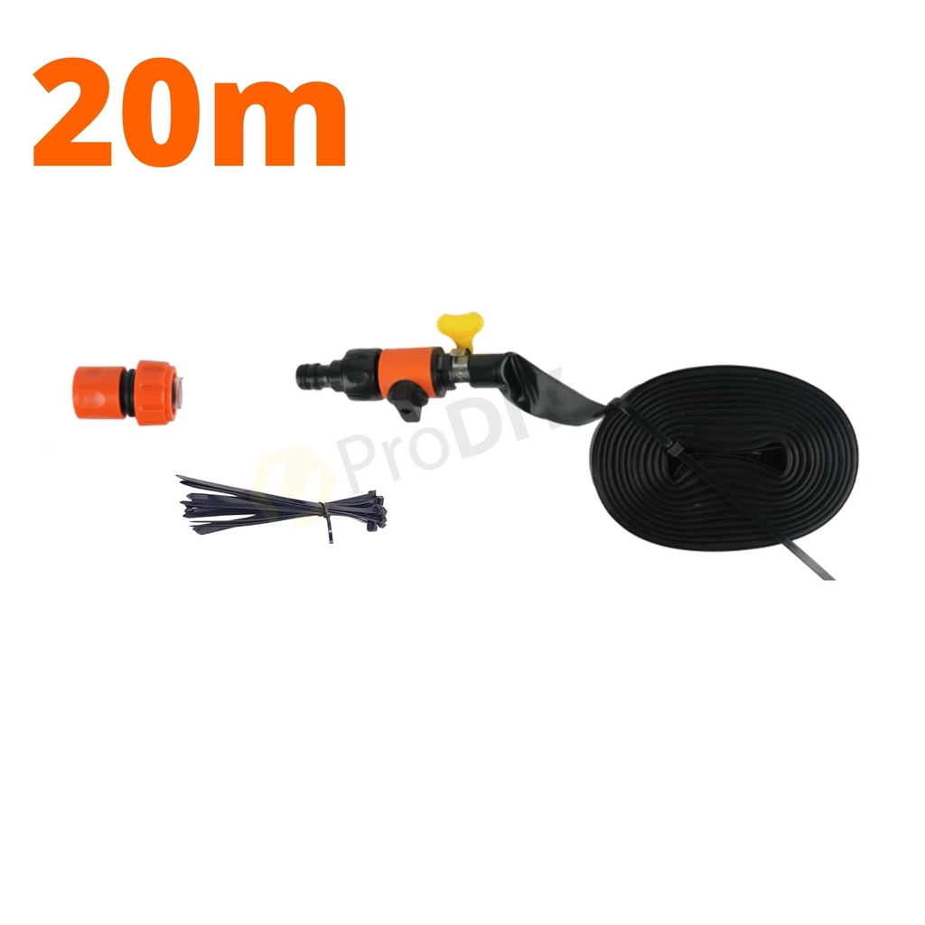 8 / 10 / 12 / 15 / 20m 5 Holes Irrigation Drip Tape Greenhouse Farm