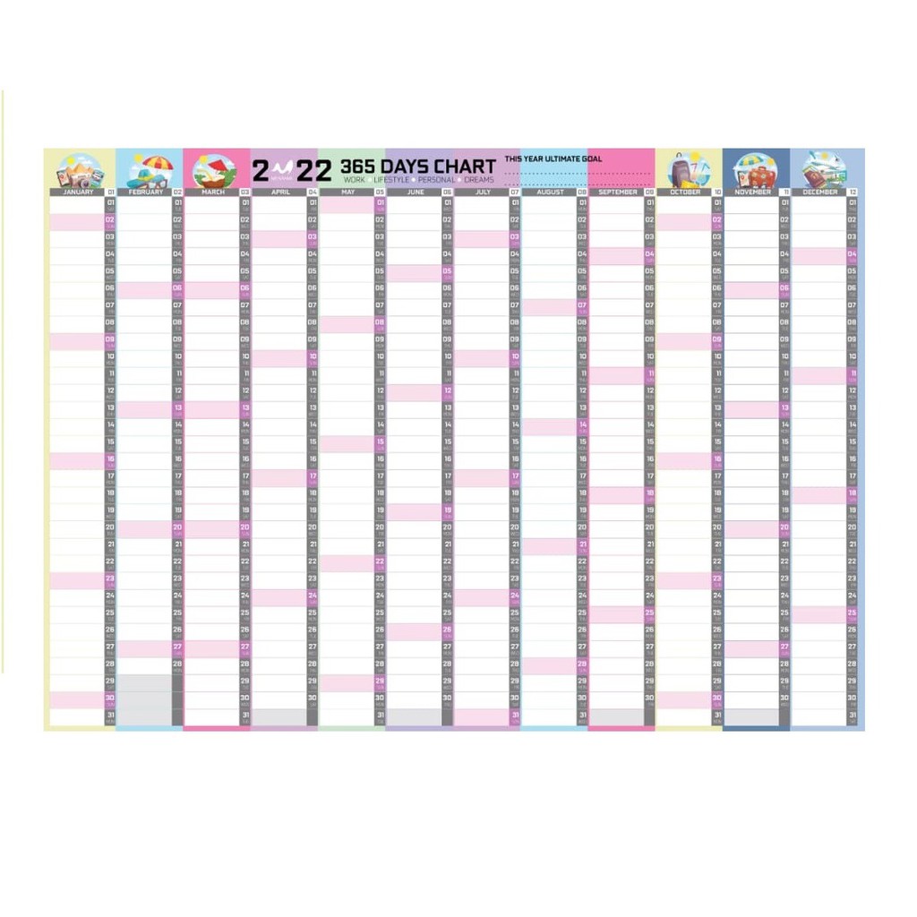 Planner Book 2022, Online Shop Shopee Malaysia
