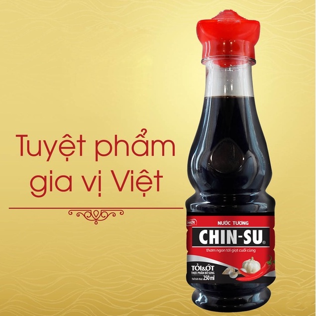 Nuoc Tuong Toi Ot ChinSu Soy Sauce Garlic Chili 1 bottle (250ml