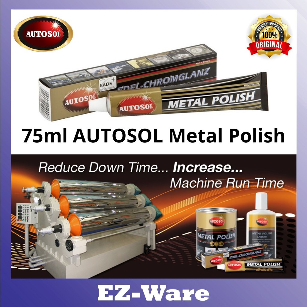 AUTOSOL METAL POLISH RUST REMOVER CHROME CLEANER READY STOCK (75 ML) Shopee Malaysia
