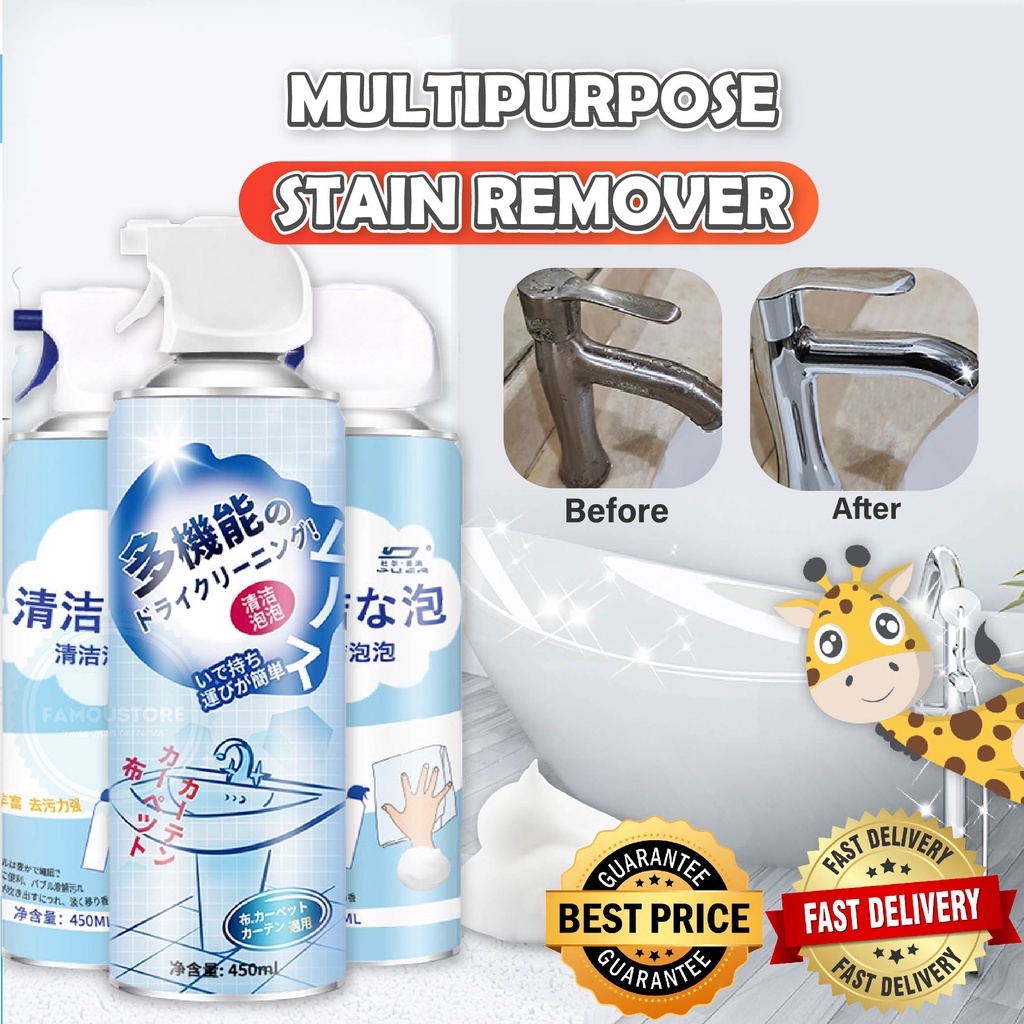 Bathroom Multipurpose Foam Cleaner Toilet Tile Cleaning Mold Stain