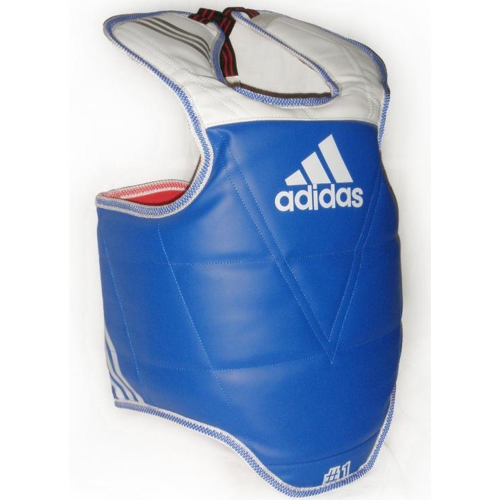 Adidas Taekwondo Karate Silat Body Protector Vest Sparring Reversible Shopee Malaysia