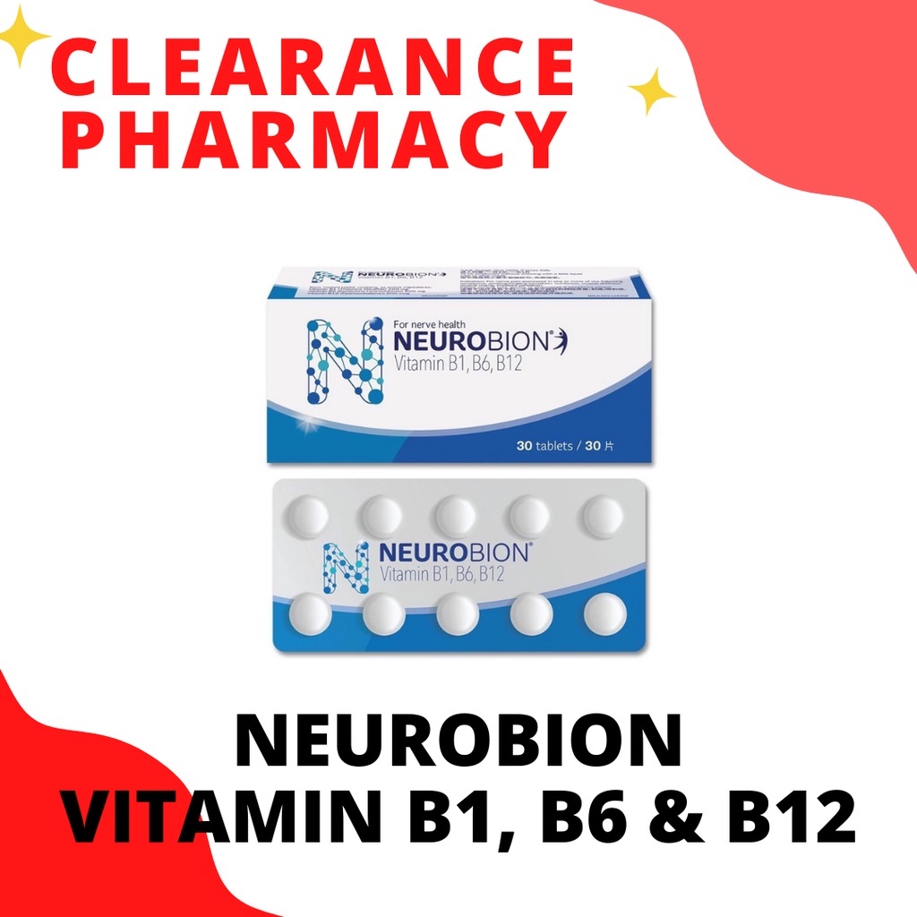NEUROBION VITAMIN B1, VITAMIN B6 & VITAMIN B12 Shopee Malaysia