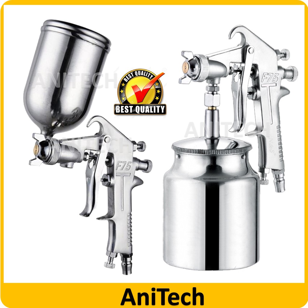 PRO 1.5mm Nozzle 400cc Gravity Feed Home Wall Painting Spray Gun Car