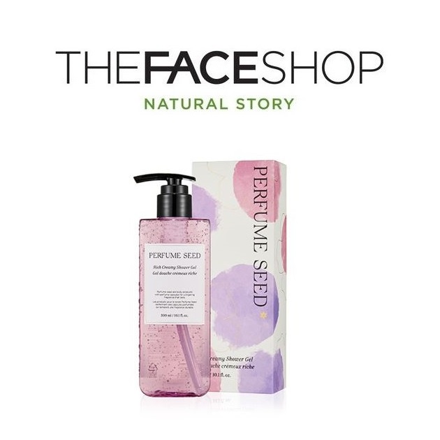[THE FACE SHOP] Seed Rich Cream Body Shower Gel 300ml Shopee Malaysia