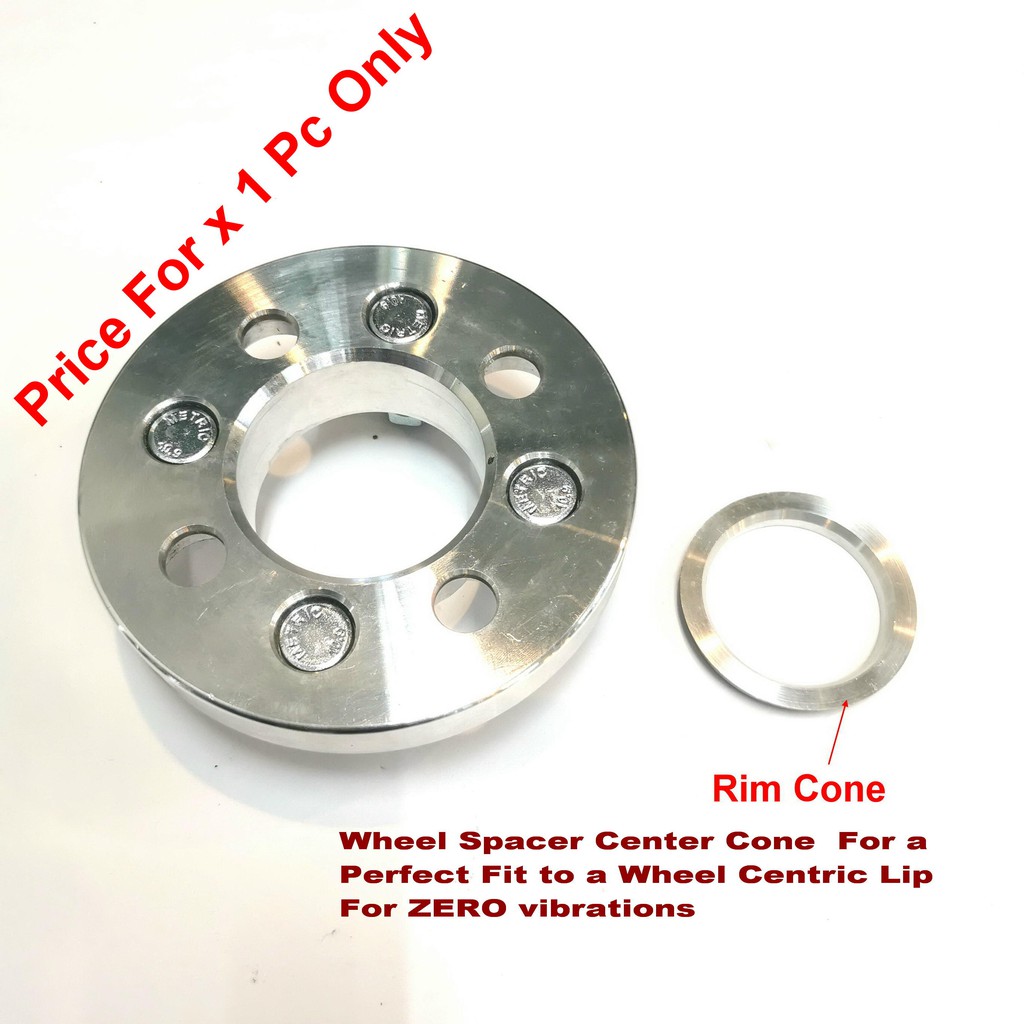 Wheel Spacer Center Cone For a Perfect Fit to a Wheel Centric Lip For