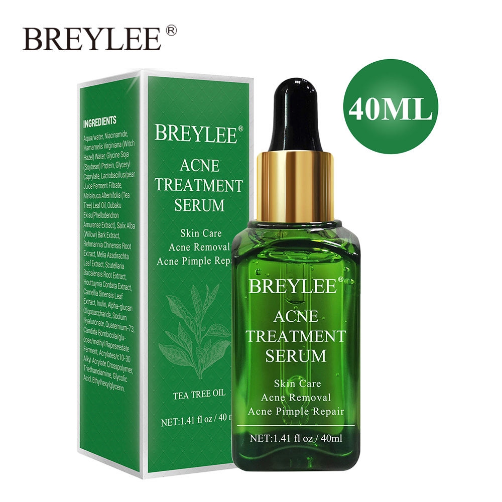 BREYLEE Acne Treatment Serum Facial Essence Anti Acne Cream Whitening