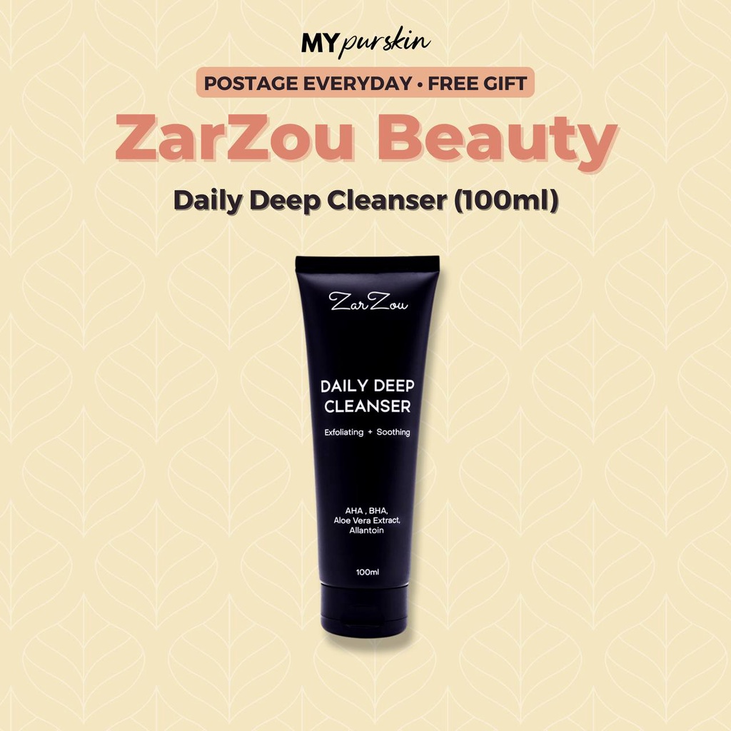 ZarZou Daily Deep Cleanser Shopee Malaysia