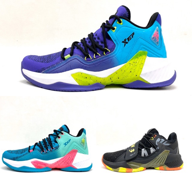 100 Authentic XTEP Basketball Shoe 特步运动篮球鞋Jeremy Lin Shopee Malaysia
