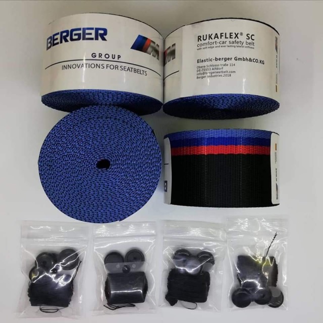 BMW Original BERGER SEAT BELT COLOURFUL 1roll 3.6m Shopee Malaysia