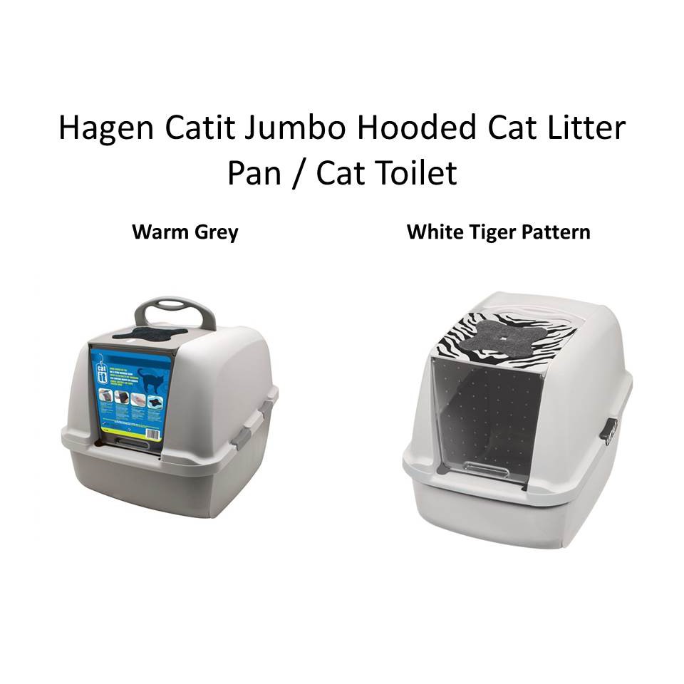 Hagen Catit Jumbo Hooded Cat Litter Pan / Cat Toilet / Cat Litter Box
