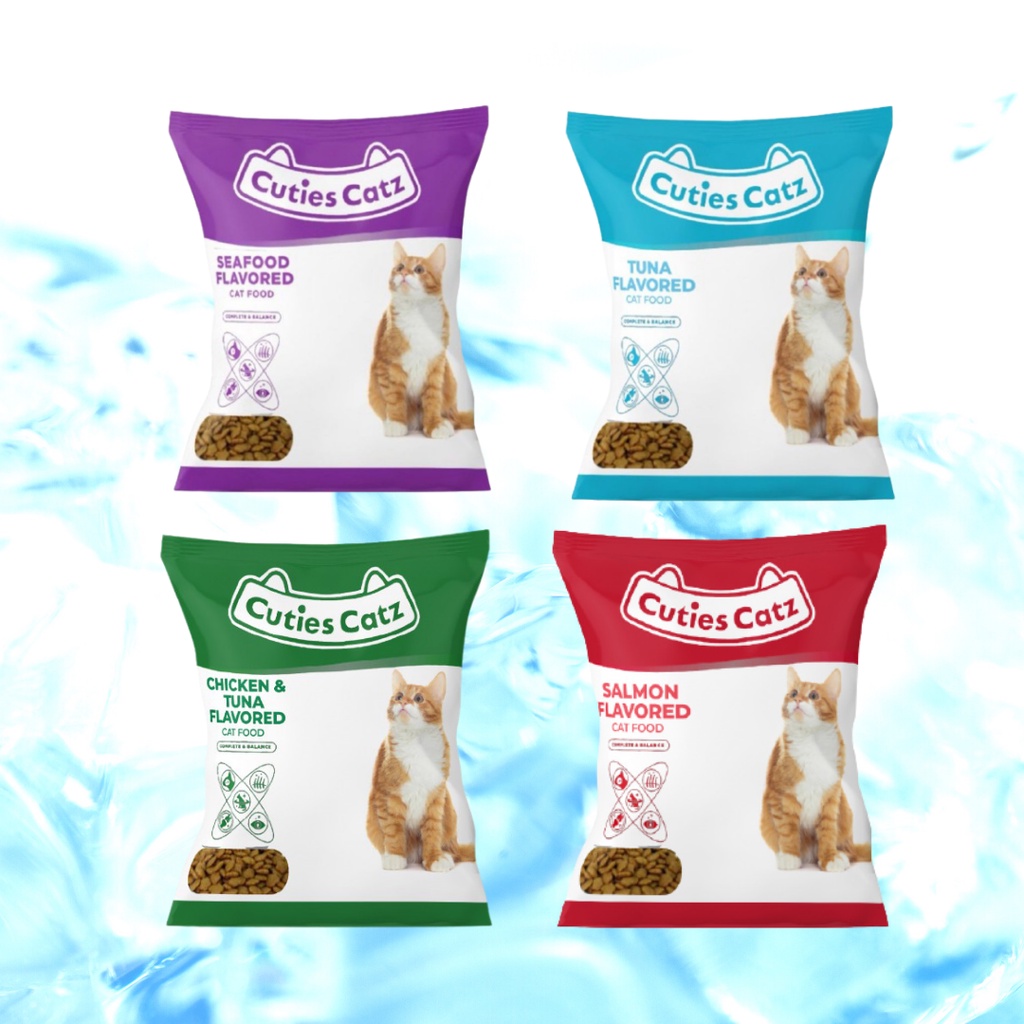 Cuties Catz Cat Food Seafood / Tuna / Ocean Fish 400g Shopee Malaysia