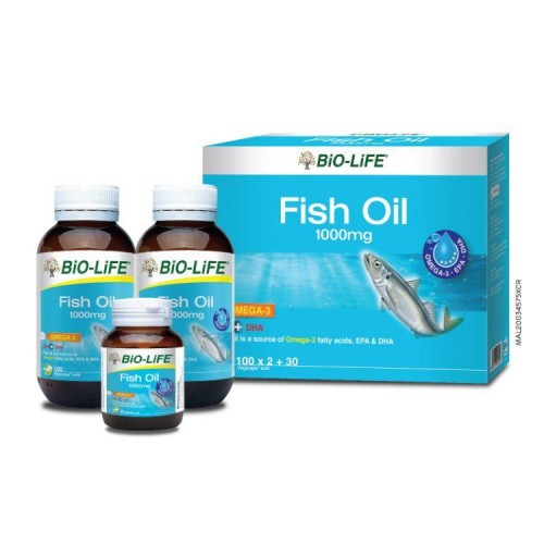 BIOLIFE Fish Oil 1000mg Vegicaps 100's Shopee Malaysia