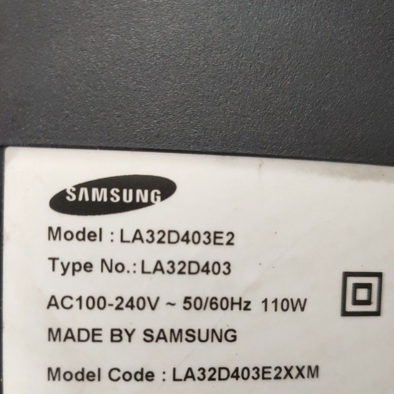 SAMSUNG LCD TV LA32D403E2 POWER BOARD MAIN BOARD INVERTER BOARD