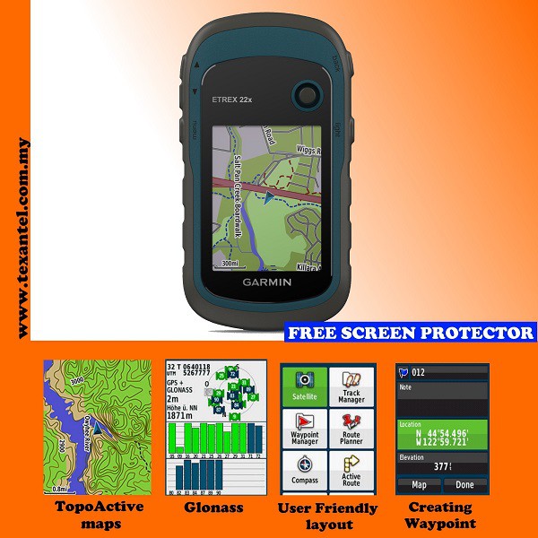 Garmin eTrex 22x Explore Confidently Reliable Handheld GPS Shopee
