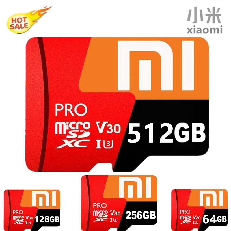 XIAOMI High Speed 3.0 Micro Memory SD Card 10 Sdxc Card 32GB 512GB