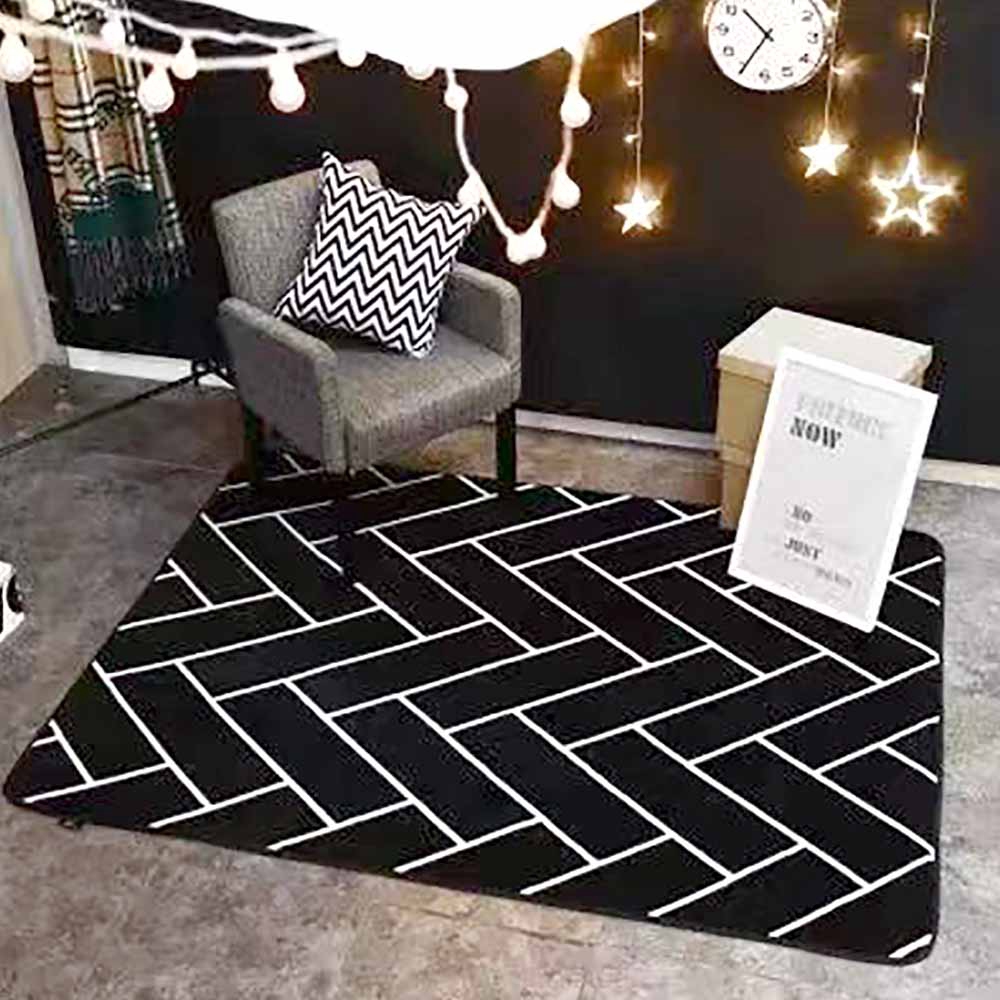 Europe Style Tatami Carpet Bedroom Living Room Balcony Rug Antislip Mat