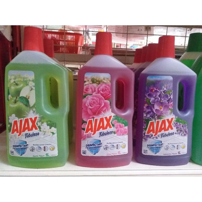 AJAX FABULOSO/1 LITRE/MULTIPURPOSE CLEANER/PENCUCI LANTAI/ Shopee