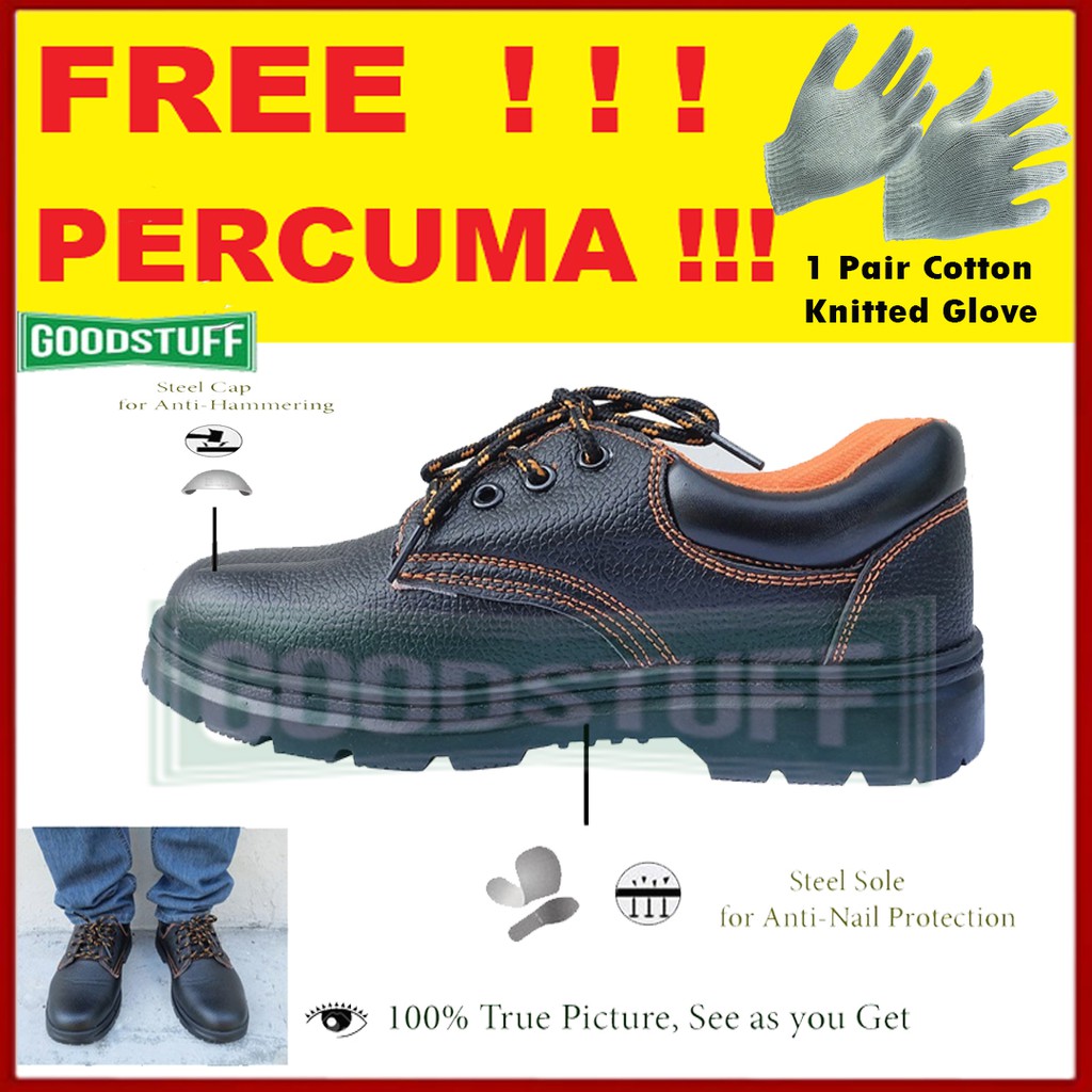 100 HIGH QUALITY SAFETY SHOE LEATHER SAFETY JOGGER SHOES WITH STEEL