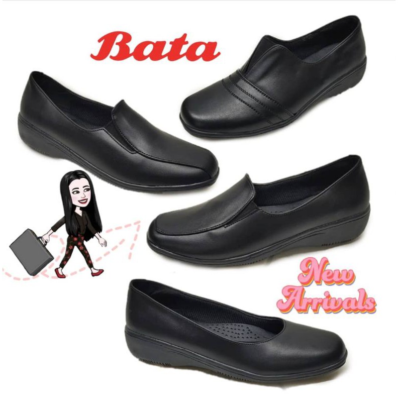 Bata Ladies Formal Shoes / Ladies Comfort Black Shoes / Kasut Perempuan