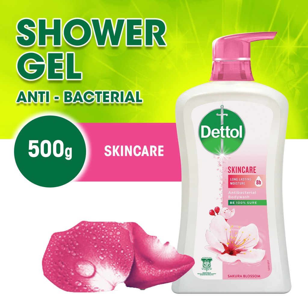 Dettol Shower Gel Skincare (500ml) Shopee Malaysia